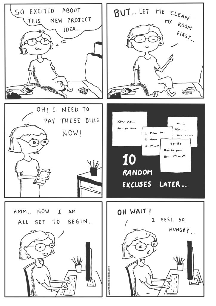 comic on procrastination