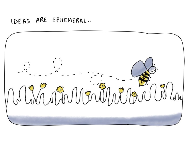 ideas are ephemeral